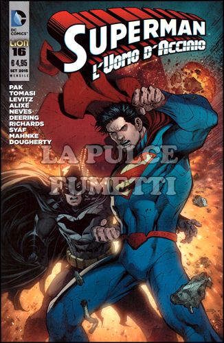 SUPERMAN L'UOMO D'ACCIAIO # 16